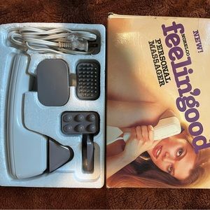 Massager Vintage Norelco feelin’good personal massager 1979 complete with box